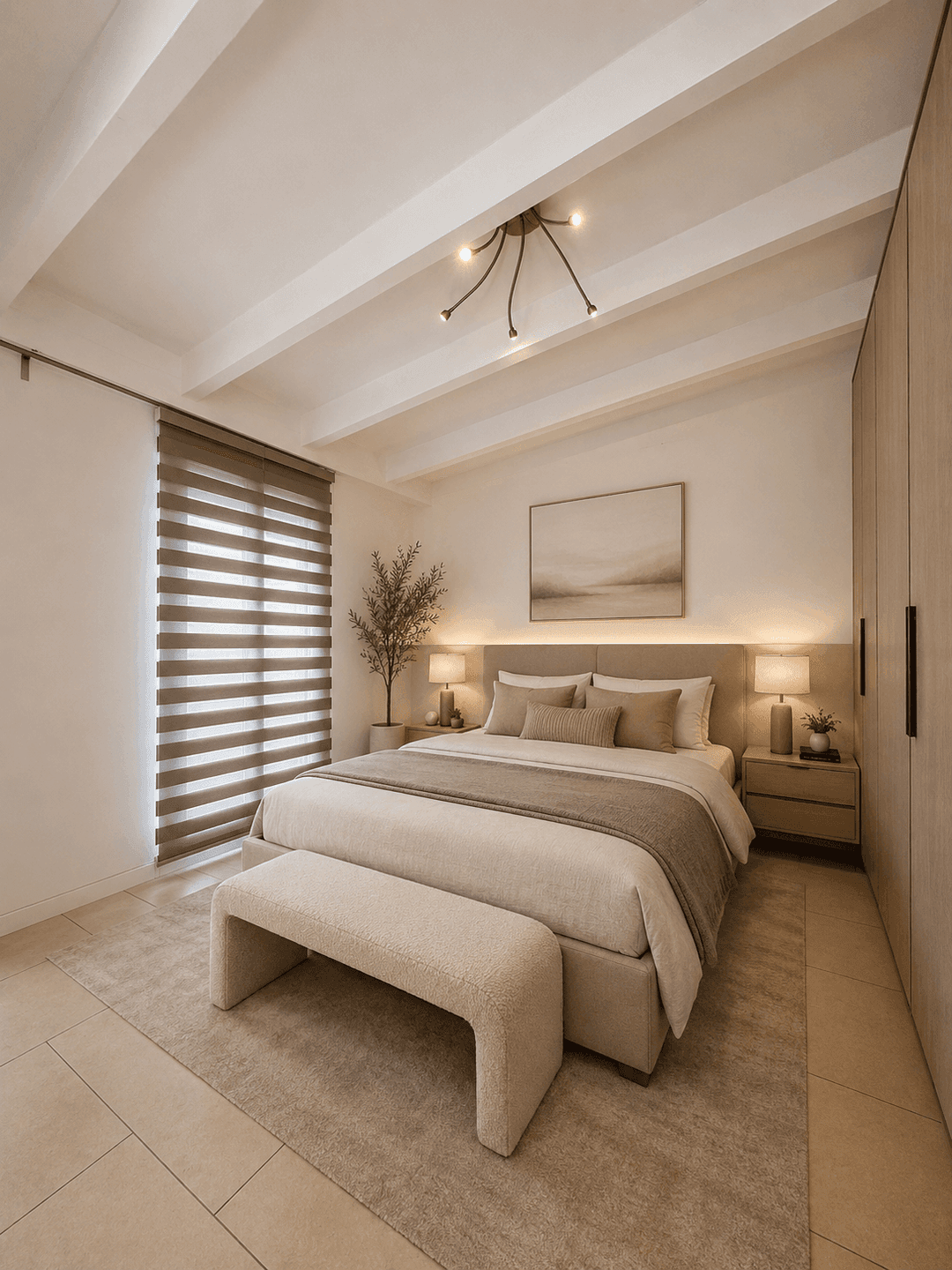 Schlafzimmer - Visualisierung