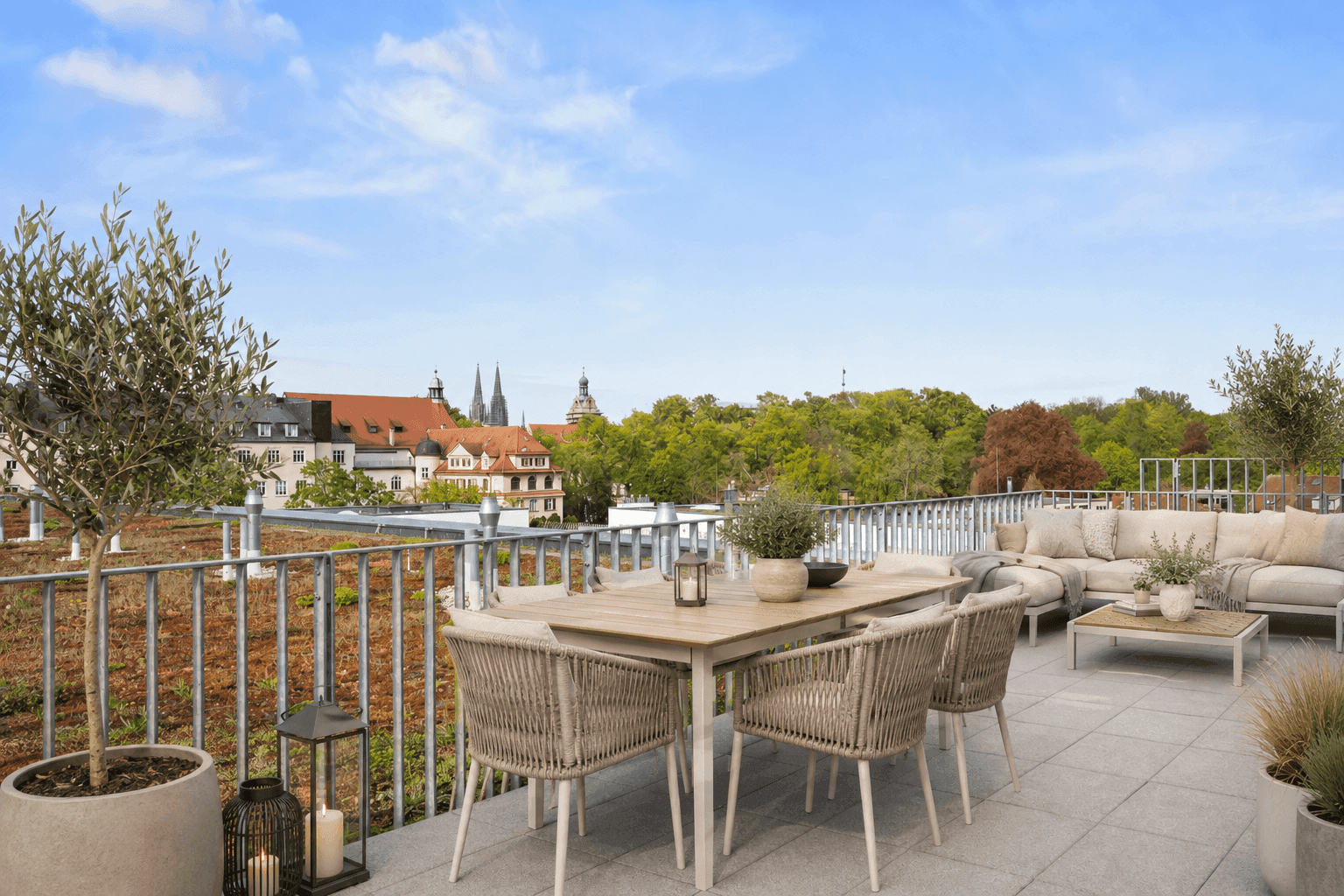 Dachterrasse - Visualisierung
